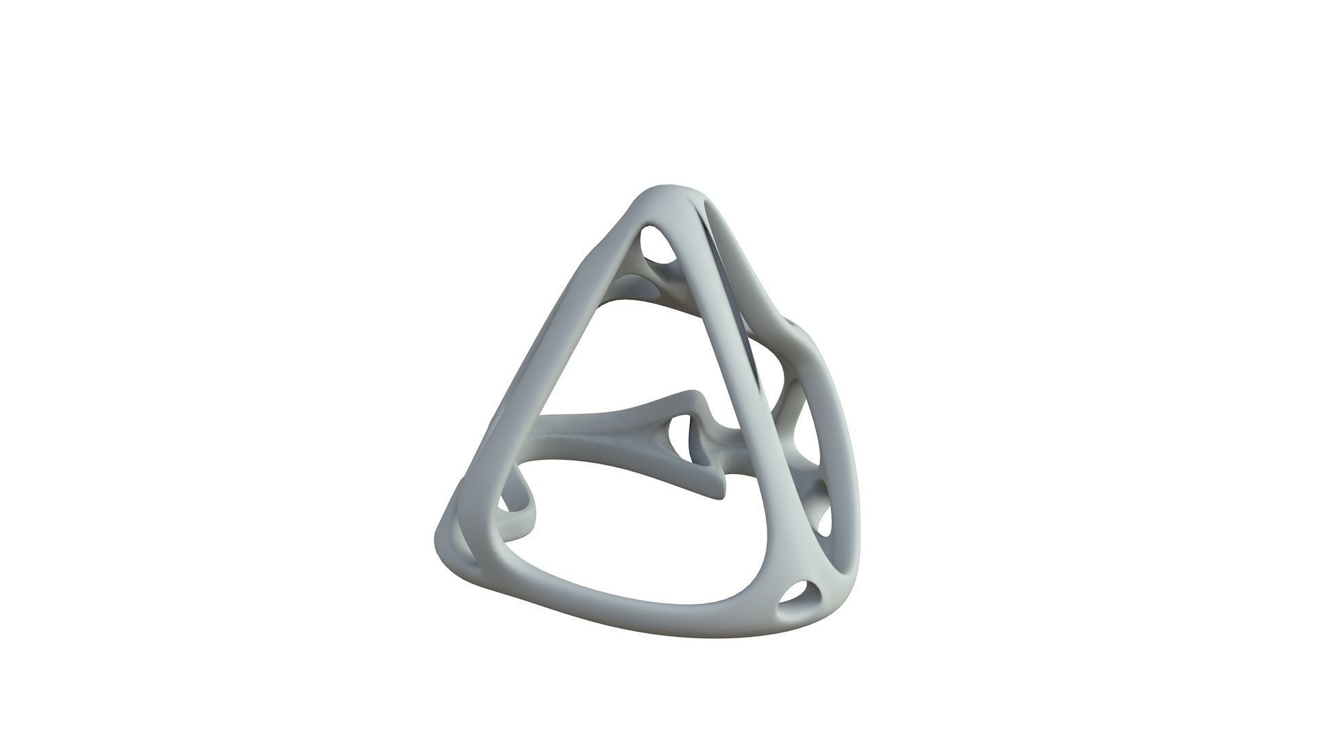 SciFi Cube Object No 62162 Low Poly Shape Low-poly 3D model_5