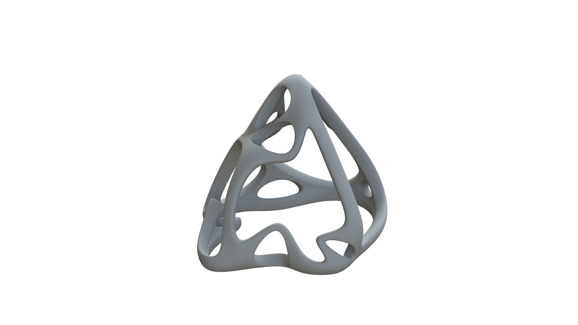 SciFi Cube Object No 62162 Low Poly Shape Low-poly 3D model_11