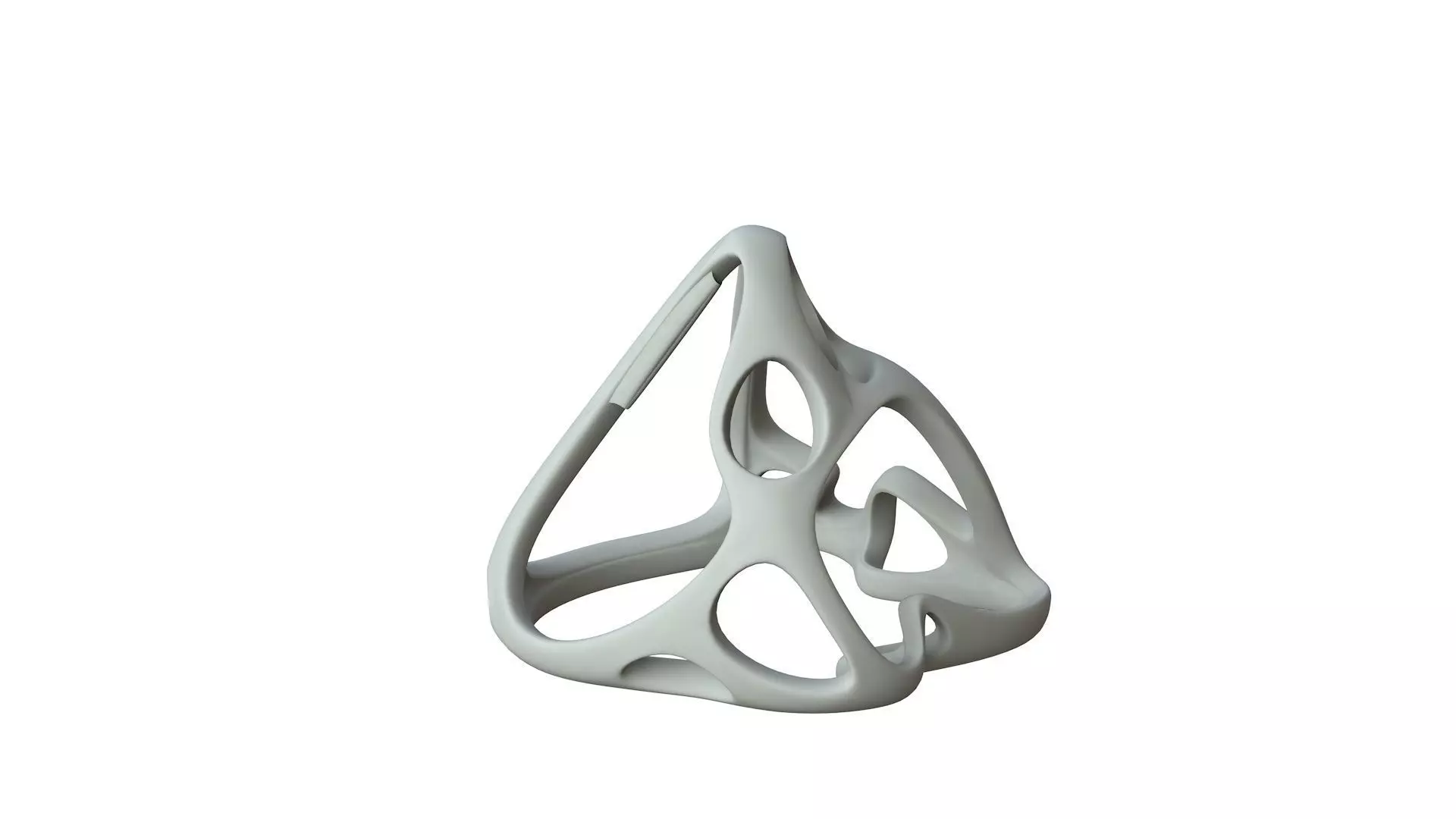 SciFi Cube Object No 62162 Low Poly Shape Low-poly 3D model_0