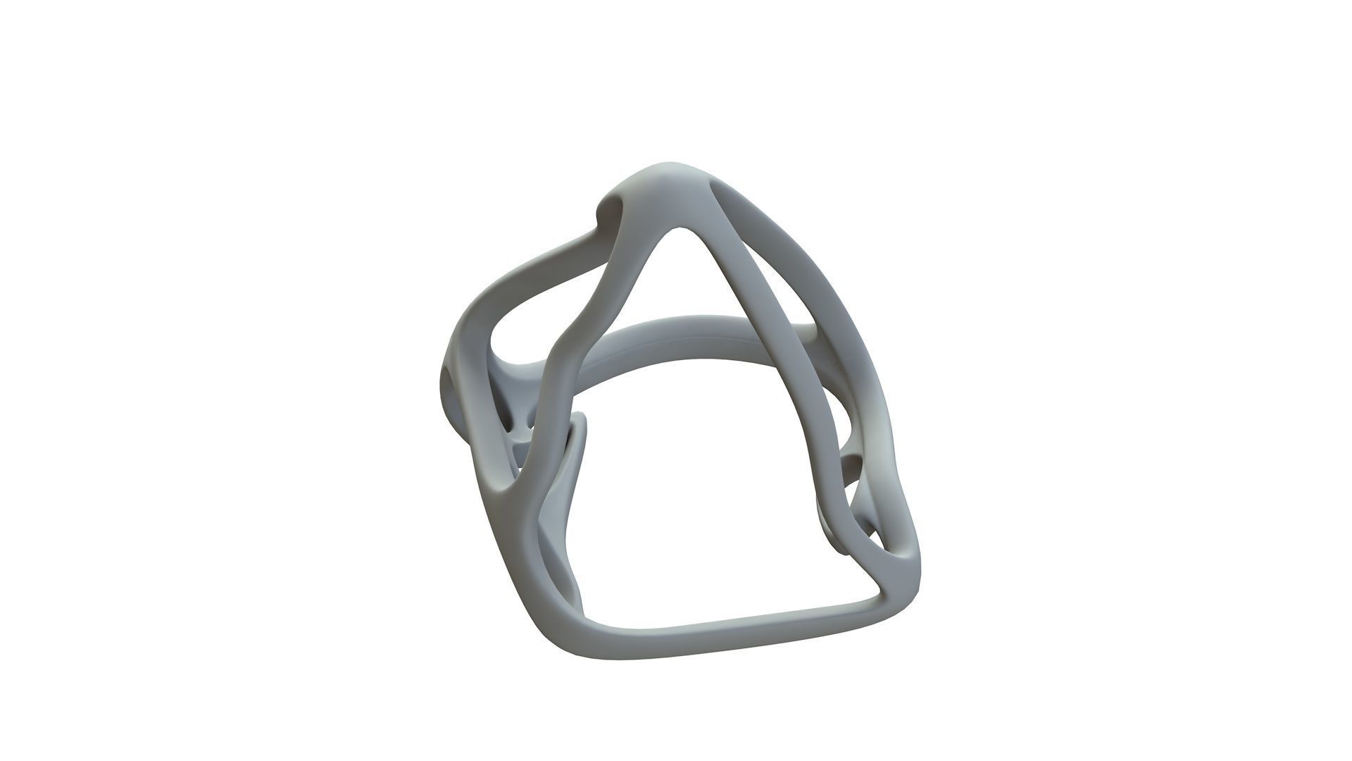 SciFi Cube Object No 61996 Low Poly Shape Low-poly 3D model_14