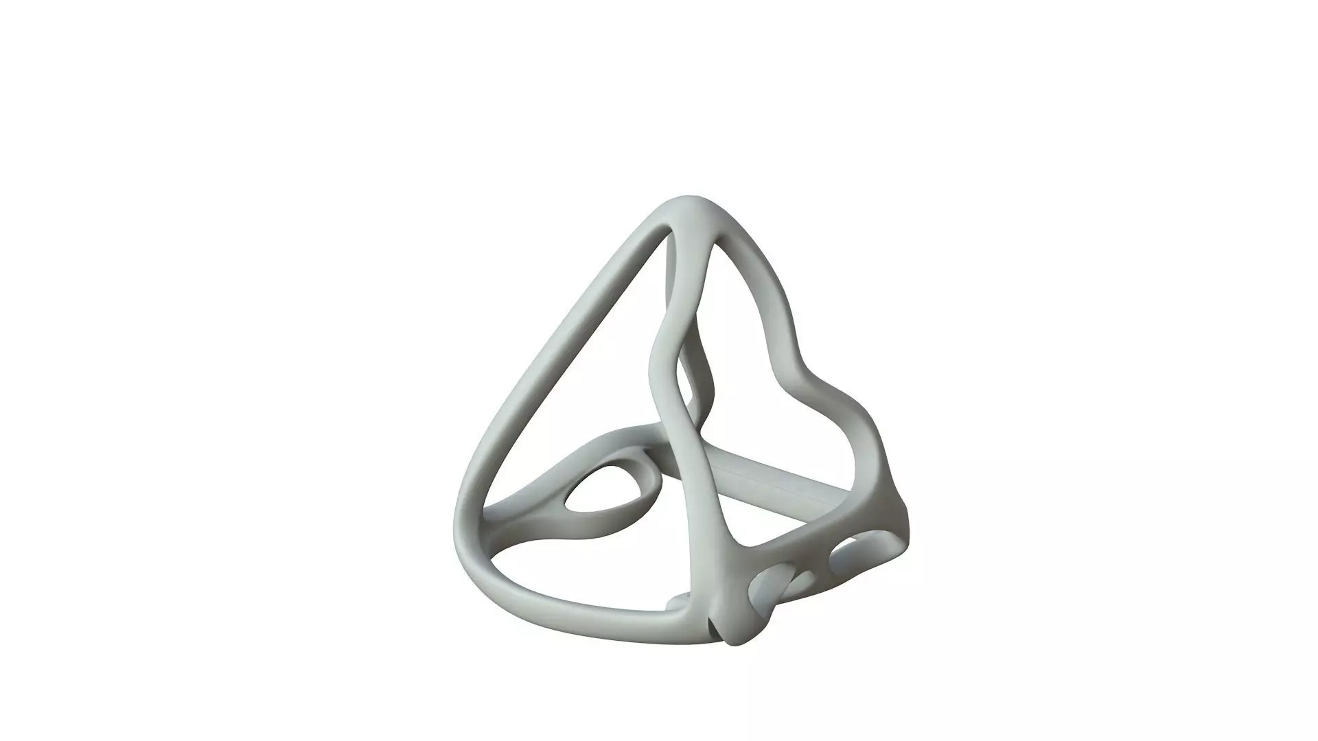 SciFi Cube Object No 61996 Low Poly Shape Low-poly 3D model_0