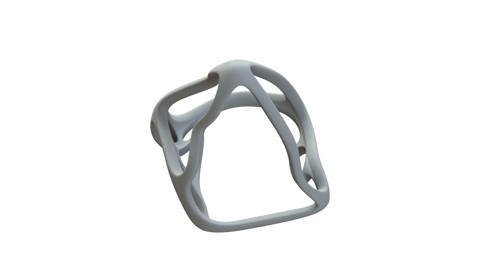 SciFi Cube Object No 61996 Low Poly Shape Low-poly 3D model_15