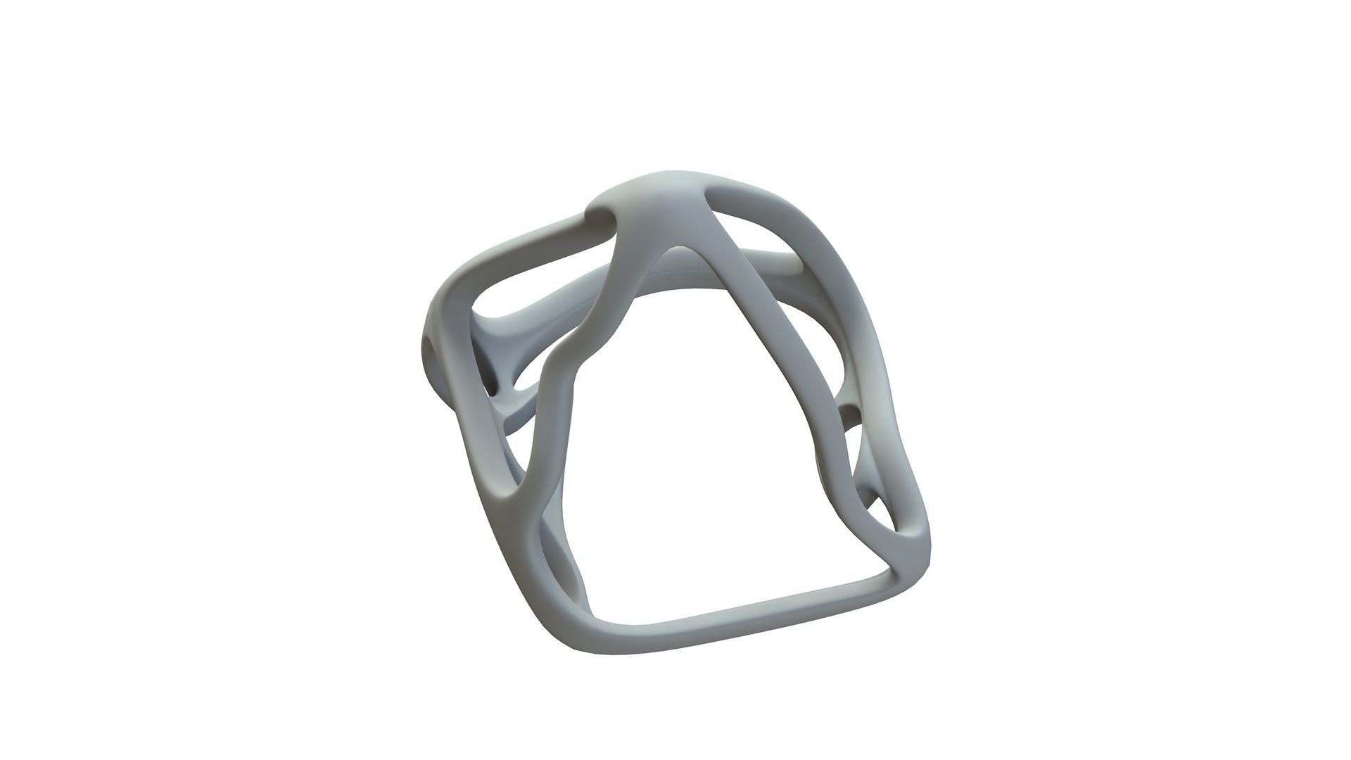 SciFi Cube Object No 61996 Low Poly Shape Low-poly 3D model_16