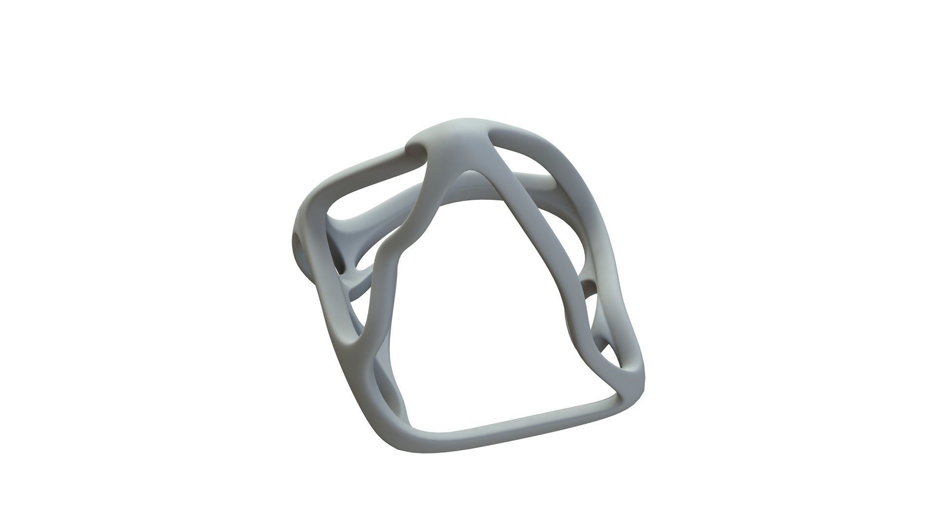 SciFi Cube Object No 61996 Low Poly Shape Low-poly 3D model_17