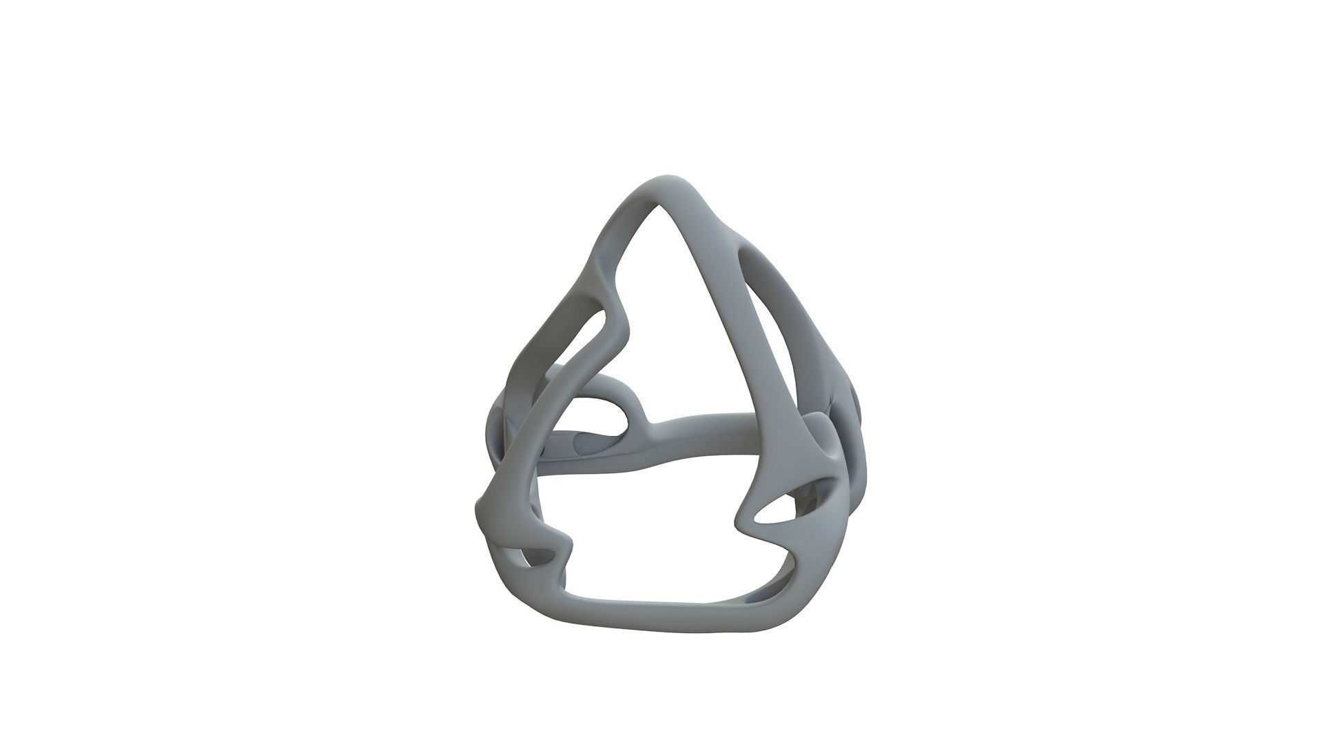 SciFi Cube Object No 61939 Low Poly Shape Low-poly 3D model_11