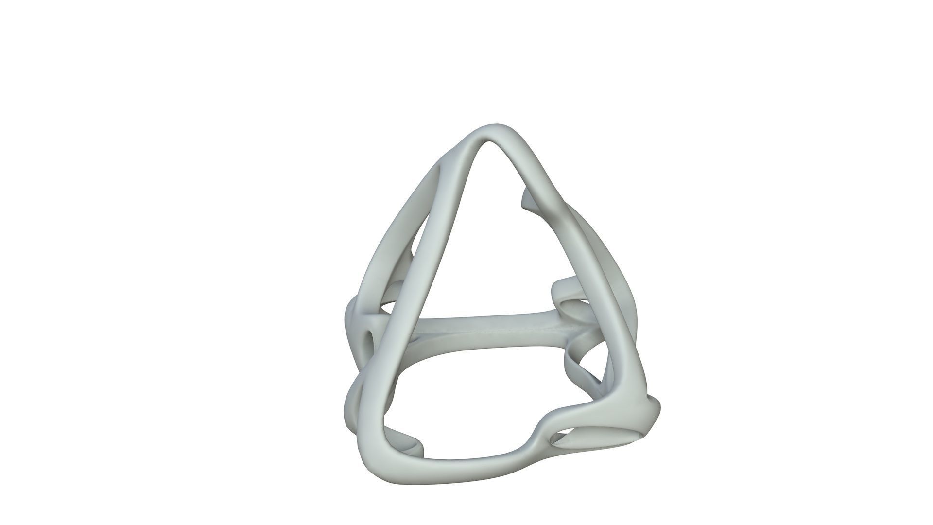 SciFi Cube Object No 61939 Low Poly Shape Low-poly 3D model_2