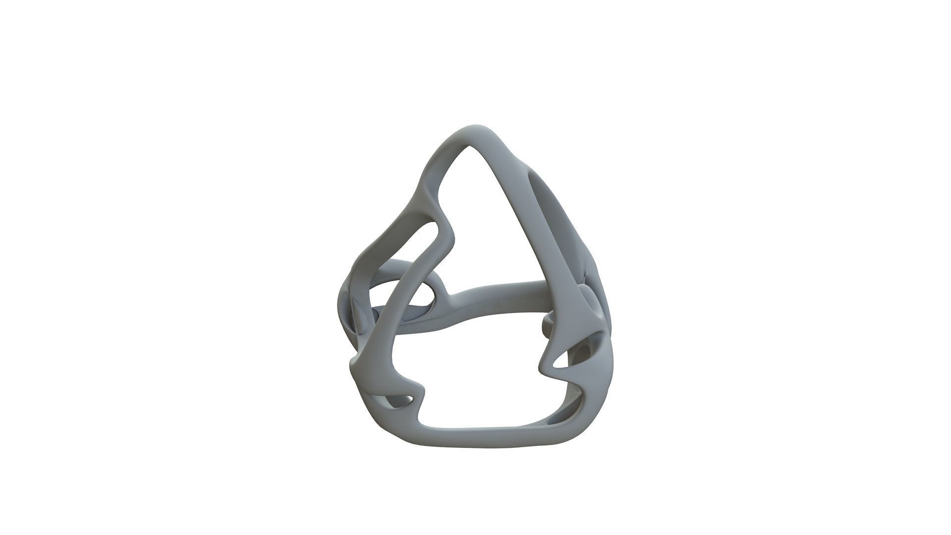 SciFi Cube Object No 61939 Low Poly Shape Low-poly 3D model_12