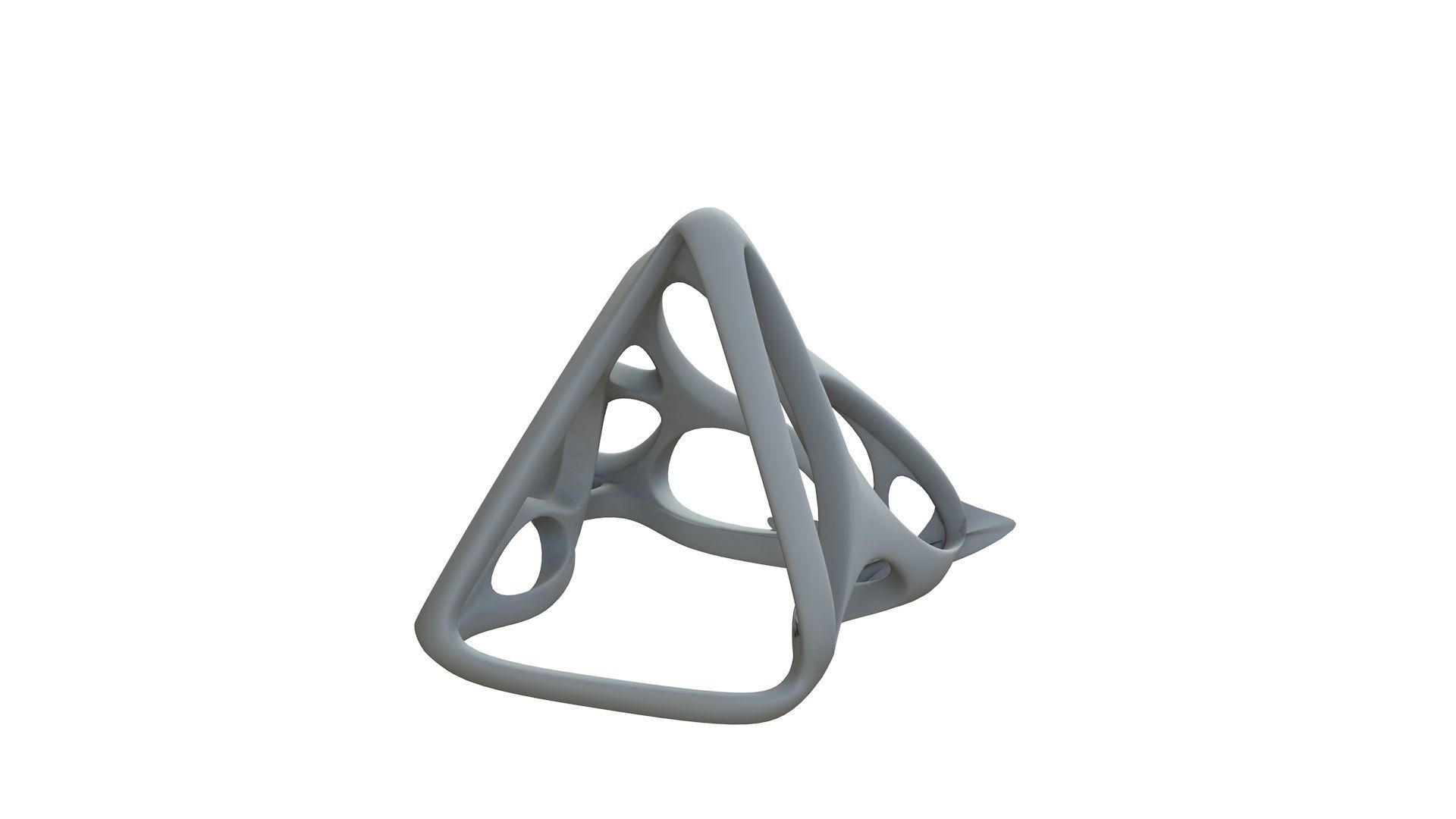 SciFi Cube Object No 61618 Low Poly Shape Low-poly 3D model_10