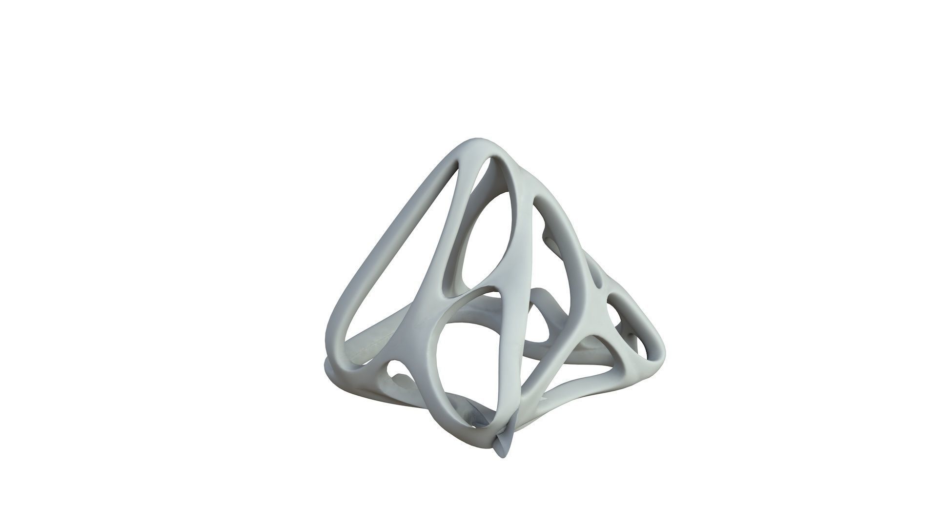 SciFi Cube Object No 61618 Low Poly Shape Low-poly 3D model_4