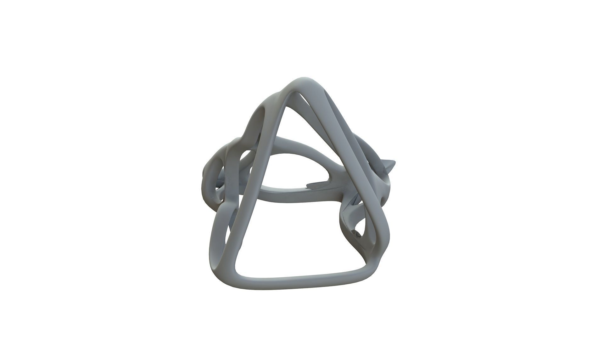 SciFi Cube Object No 61618 Low Poly Shape Low-poly 3D model_13