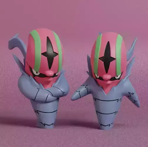 Pokemon - Accelgor with 2 poses