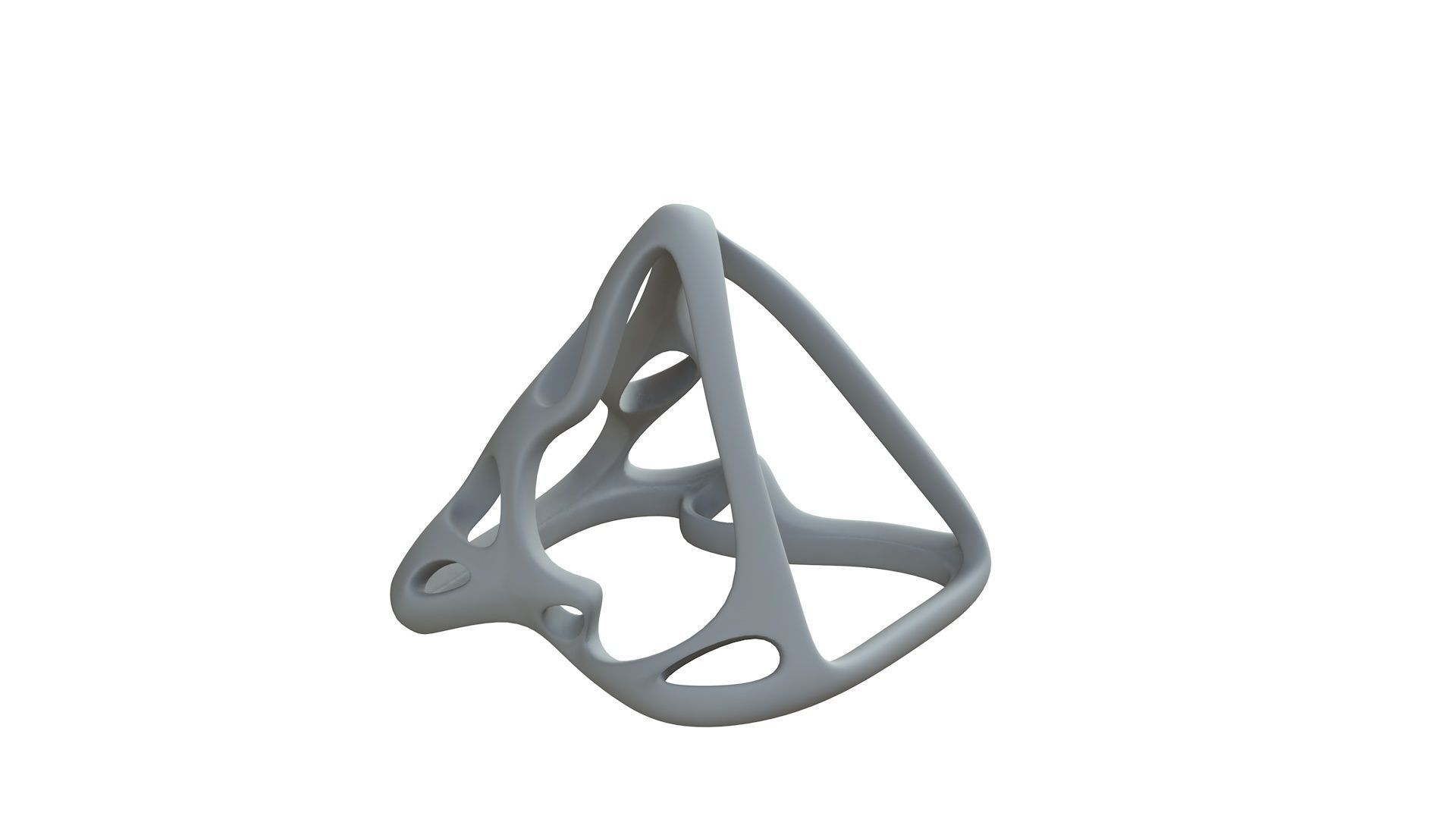 SciFi Cube Object No 61531 Low Poly Shape Low-poly 3D model_9