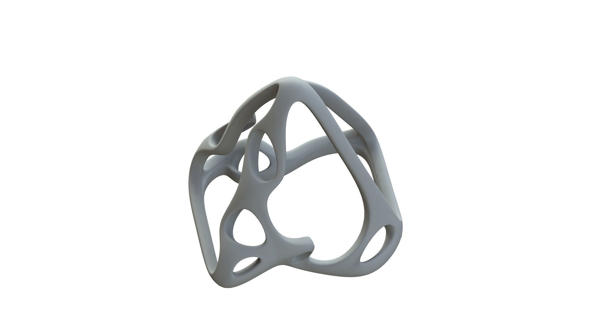 SciFi Cube Object No 61531 Low Poly Shape Low-poly 3D model_14