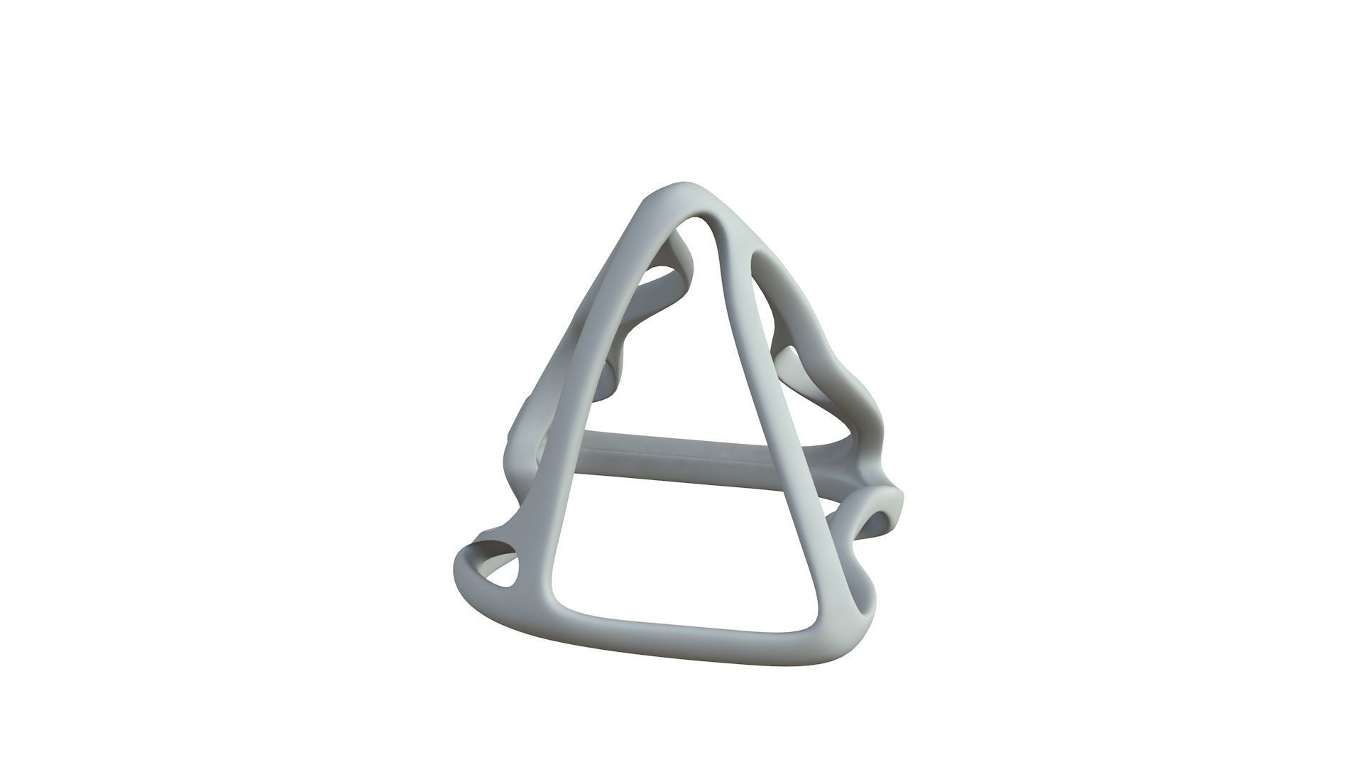 SciFi Cube Object No 61531 Low Poly Shape Low-poly 3D model_5