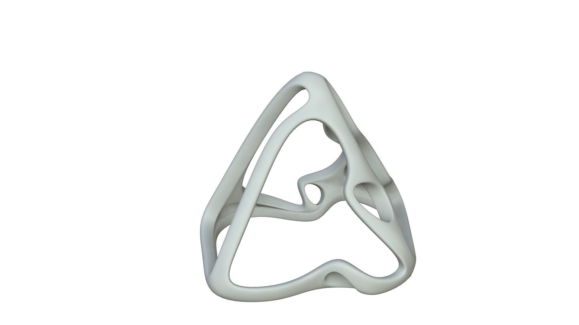 SciFi Cube Object No 61531 Low Poly Shape Low-poly 3D model_2