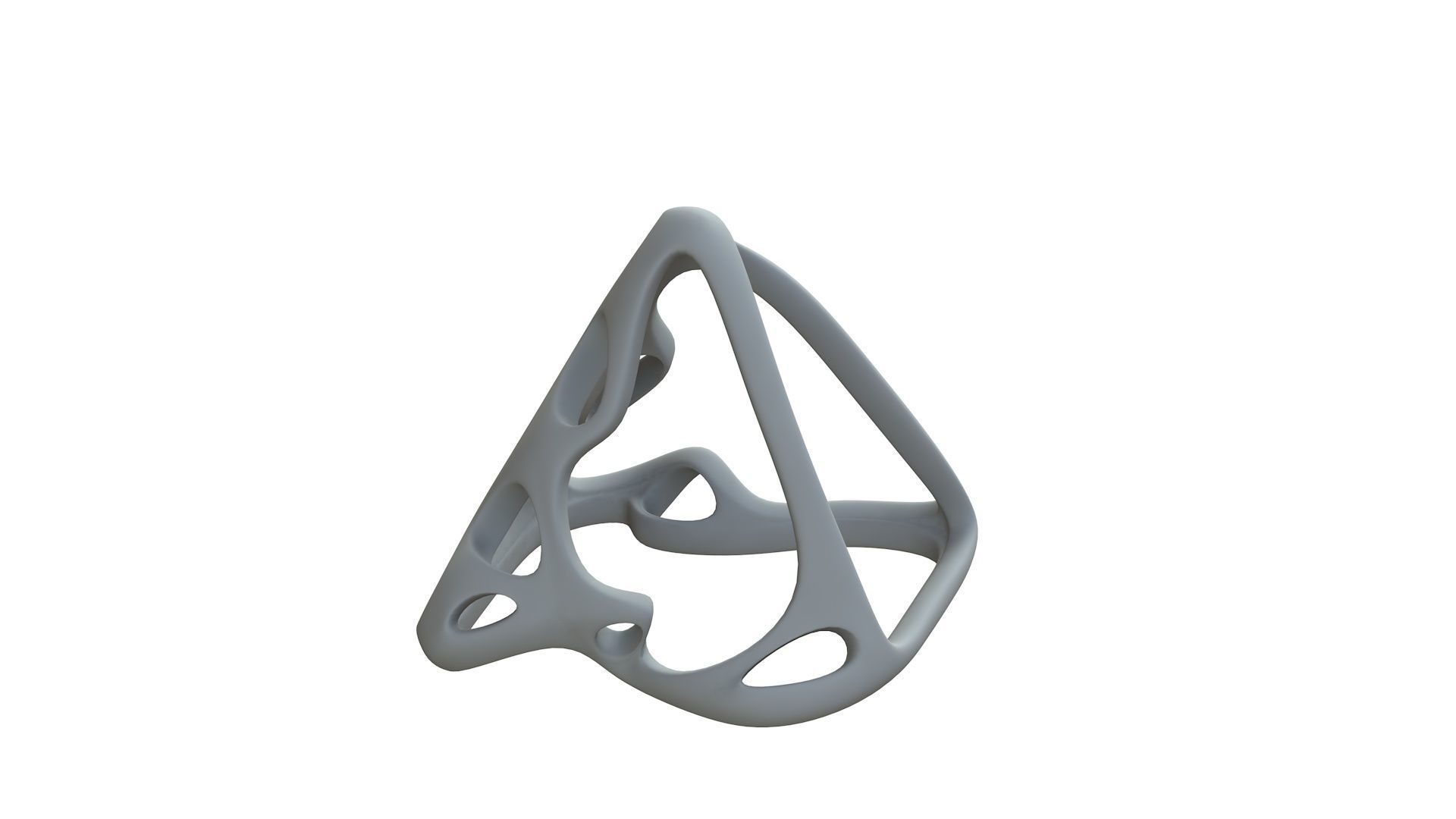 SciFi Cube Object No 61531 Low Poly Shape Low-poly 3D model_10