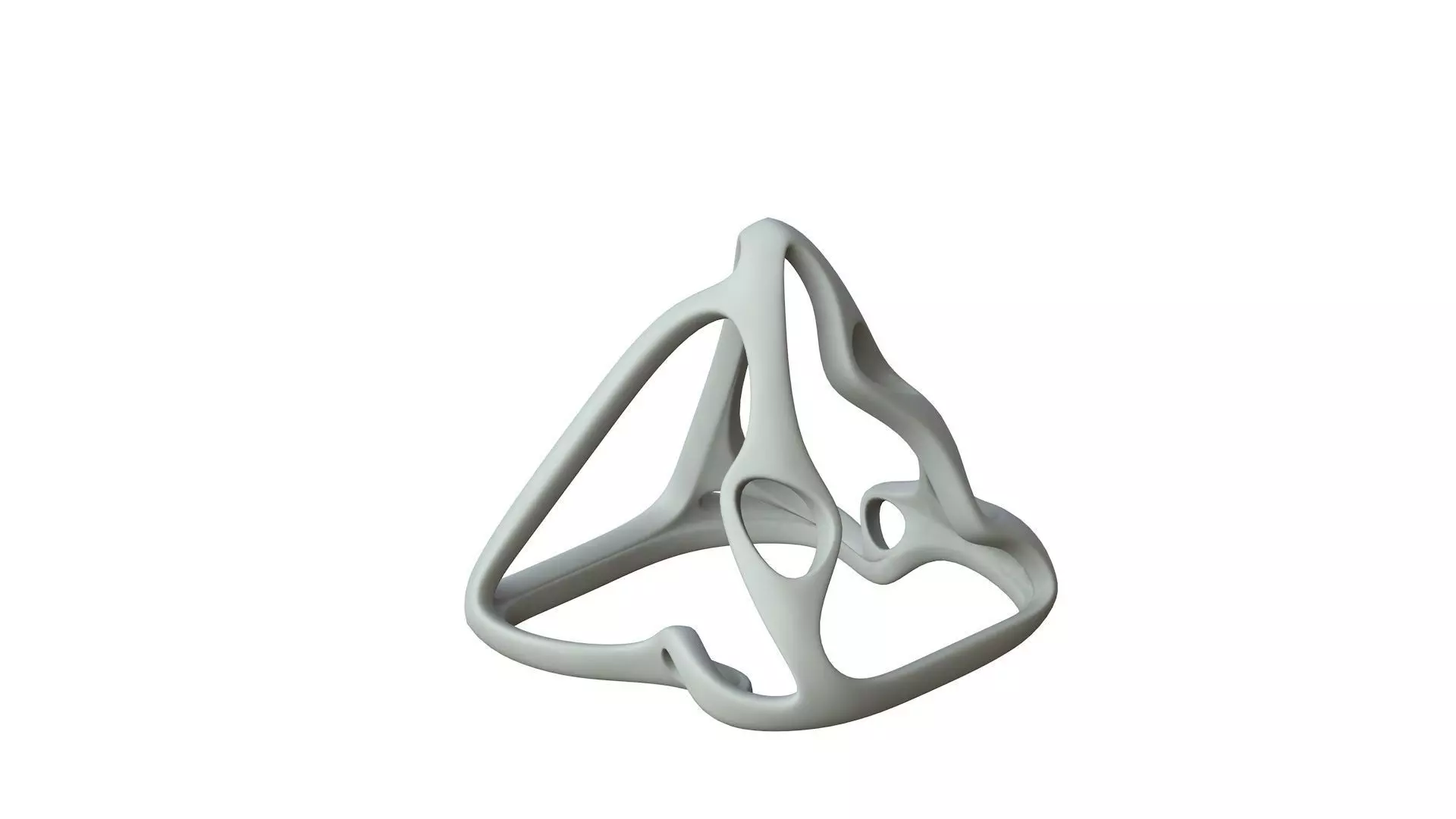 SciFi Cube Object No 61531 Low Poly Shape Low-poly 3D model_0