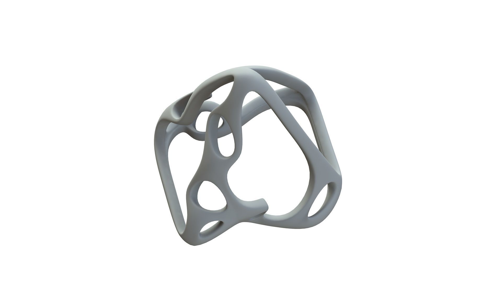 SciFi Cube Object No 61531 Low Poly Shape Low-poly 3D model_15