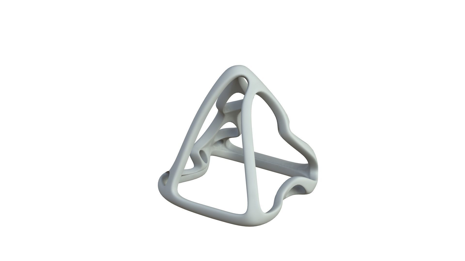 SciFi Cube Object No 61531 Low Poly Shape Low-poly 3D model_4