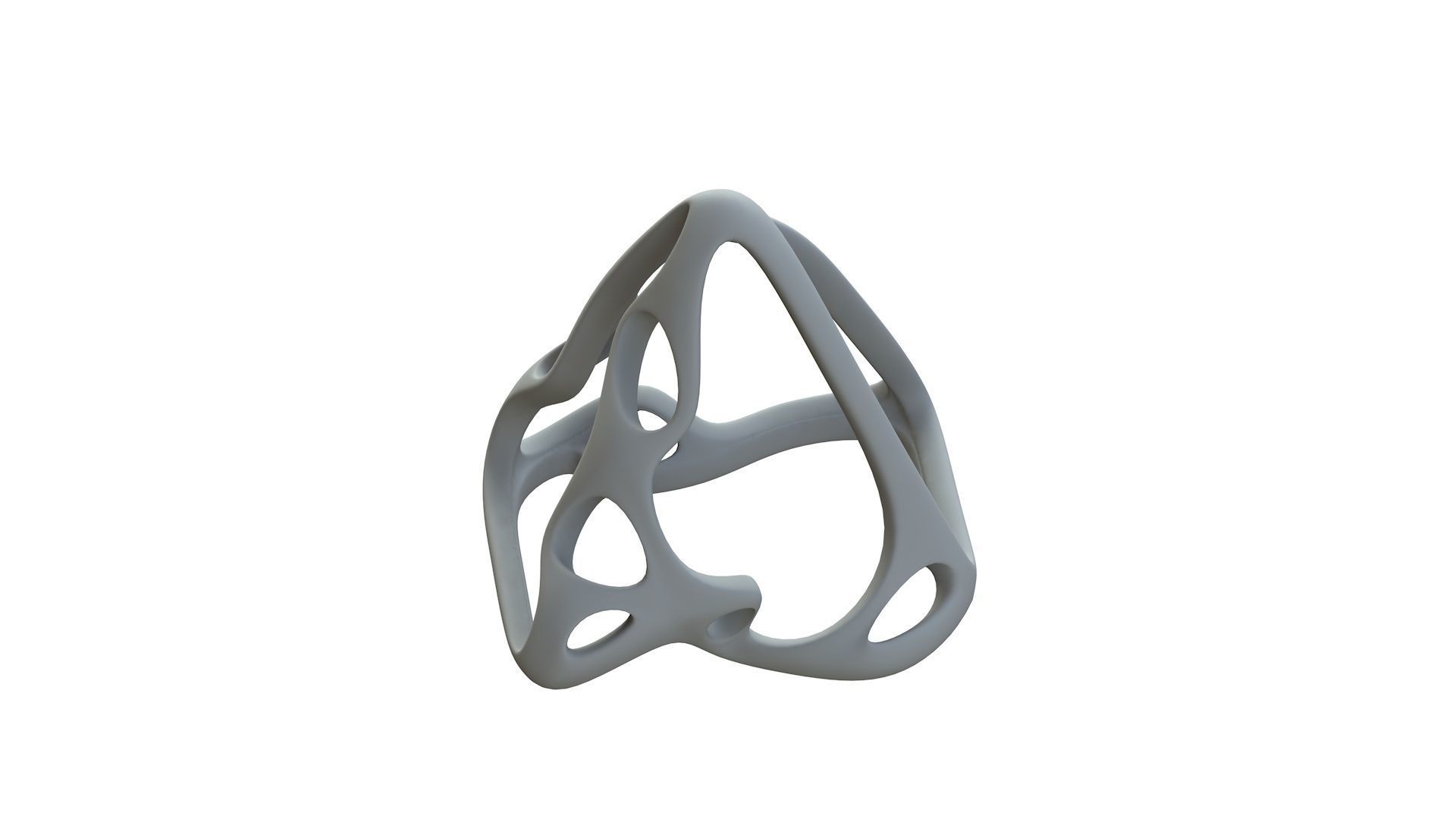 SciFi Cube Object No 61531 Low Poly Shape Low-poly 3D model_13