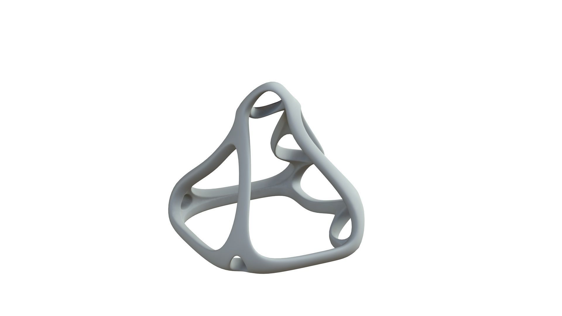 SciFi Cube Object No 61436 Low Poly Shape Low-poly 3D model_7