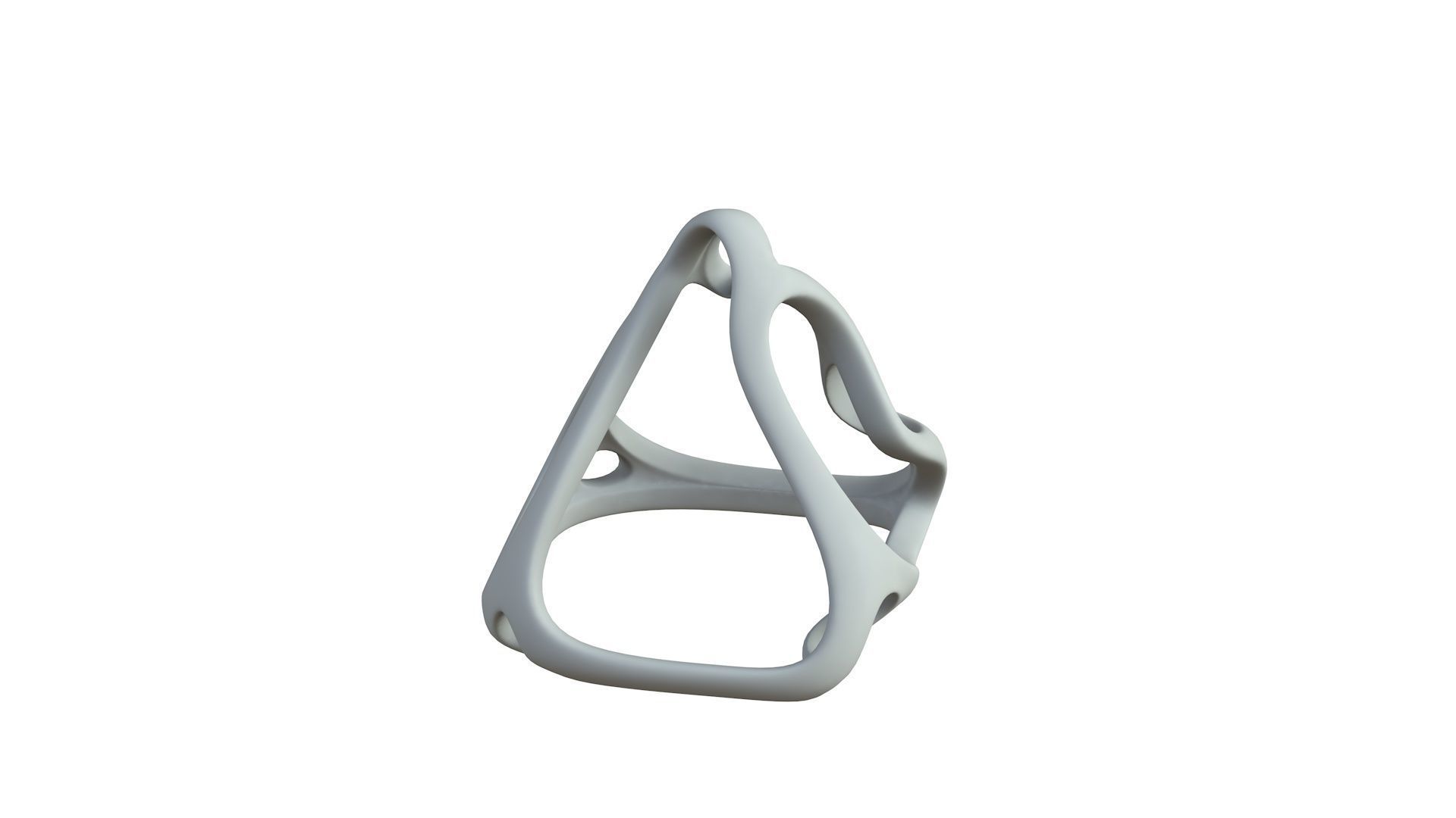 SciFi Cube Object No 61436 Low Poly Shape Low-poly 3D model_5