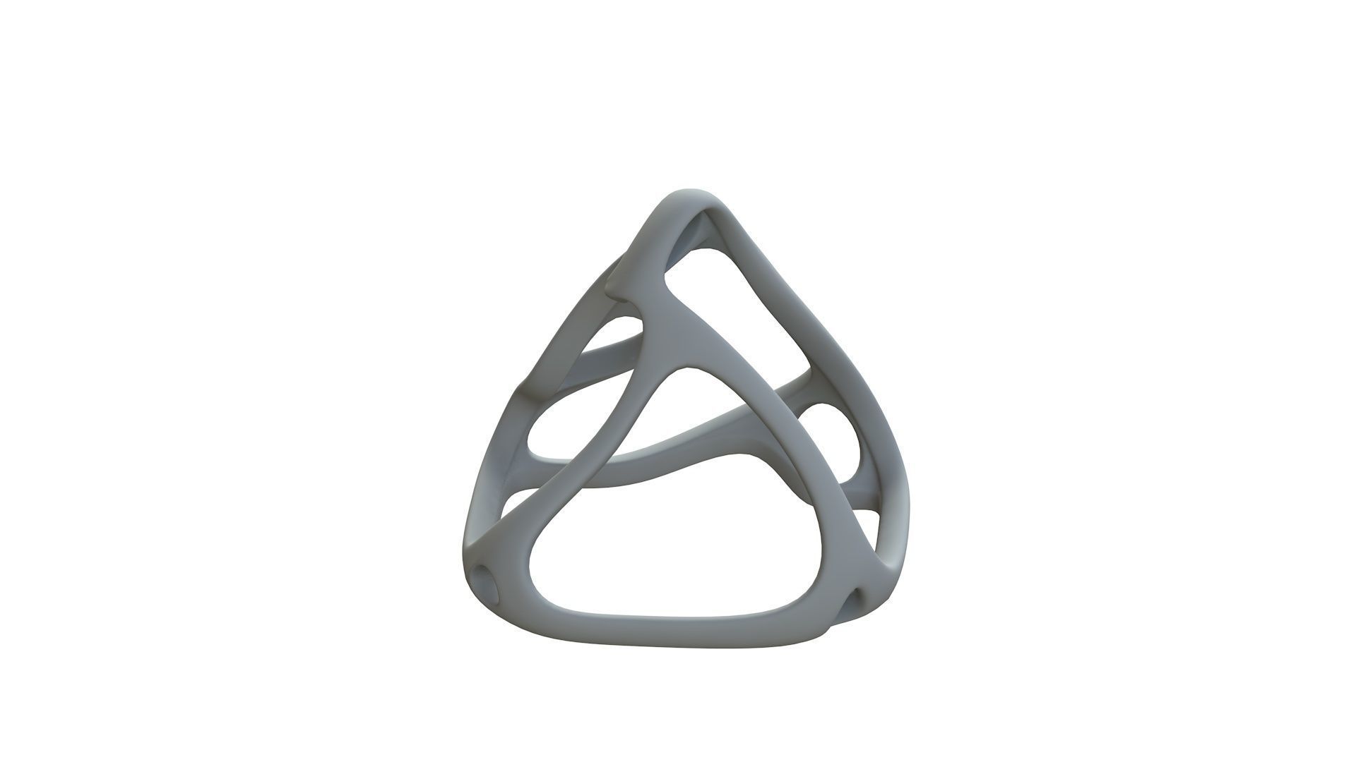 SciFi Cube Object No 61436 Low Poly Shape Low-poly 3D model_11