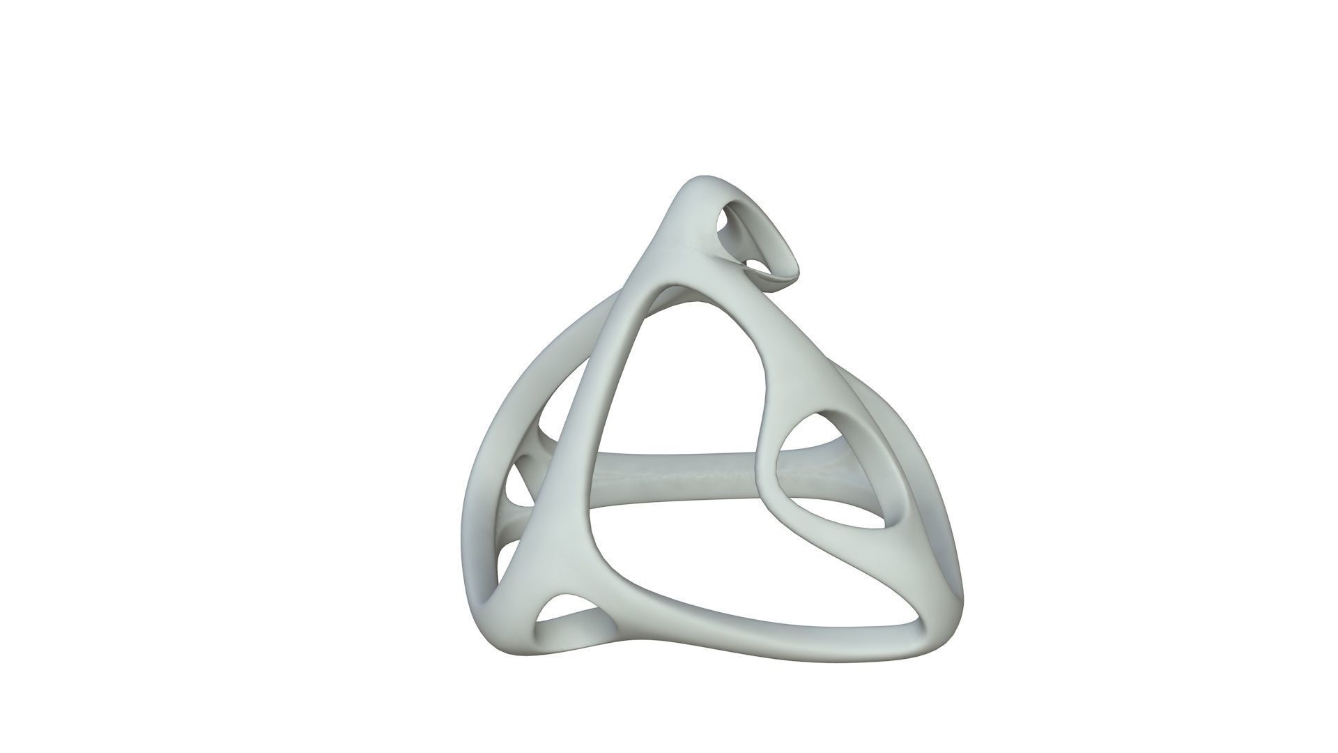 SciFi Cube Object No 61436 Low Poly Shape Low-poly 3D model_2