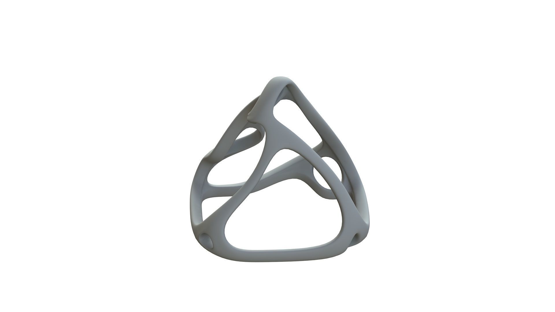 SciFi Cube Object No 61436 Low Poly Shape Low-poly 3D model_12