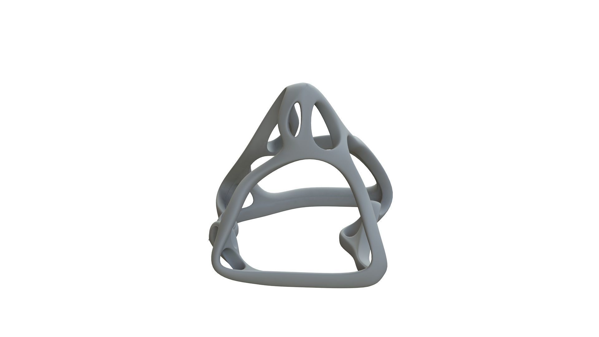 SciFi Cube Object No 61432 Low Poly Shape Low-poly 3D model_11