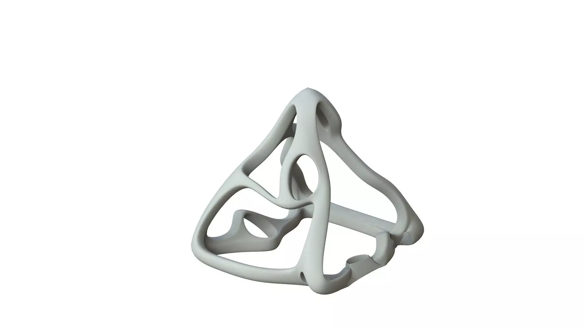 SciFi Cube Object No 61432 Low Poly Shape Low-poly 3D model_0