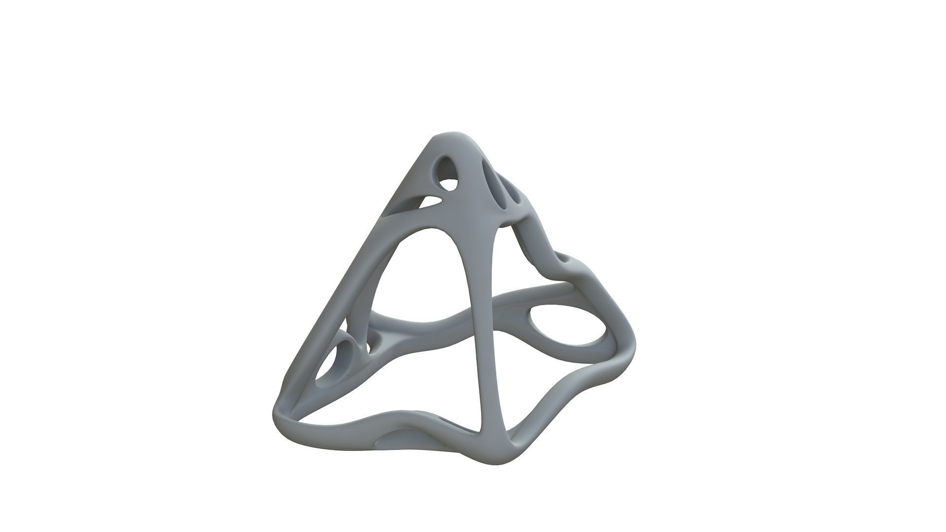 SciFi Cube Object No 61416 Low Poly Shape Low-poly 3D model_10