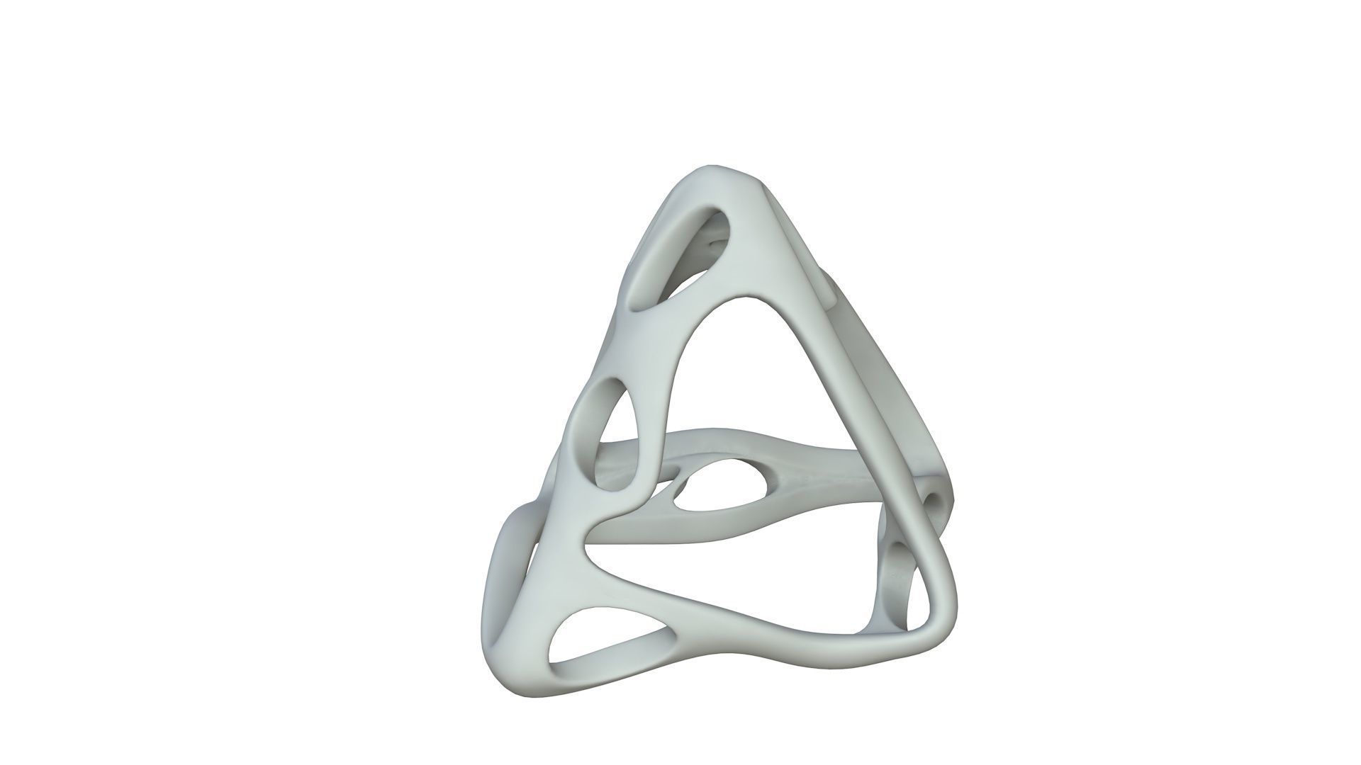 SciFi Cube Object No 61416 Low Poly Shape Low-poly 3D model_2