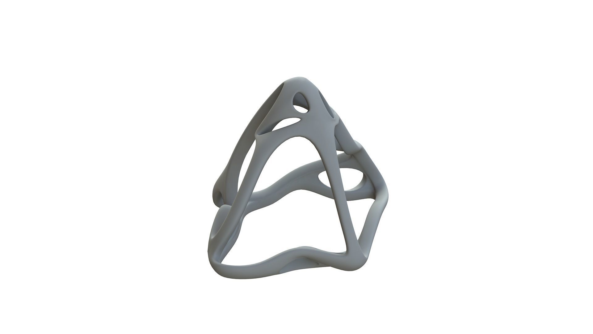 SciFi Cube Object No 61416 Low Poly Shape Low-poly 3D model_12