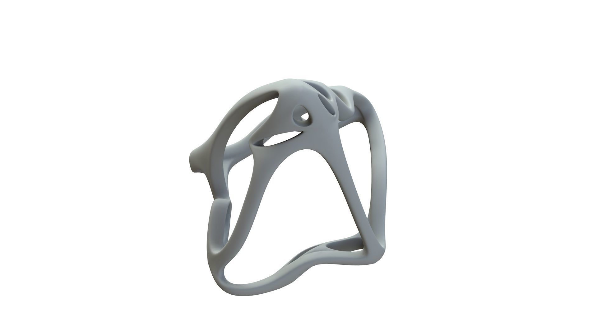 SciFi Cube Object No 61416 Low Poly Shape Low-poly 3D model_17