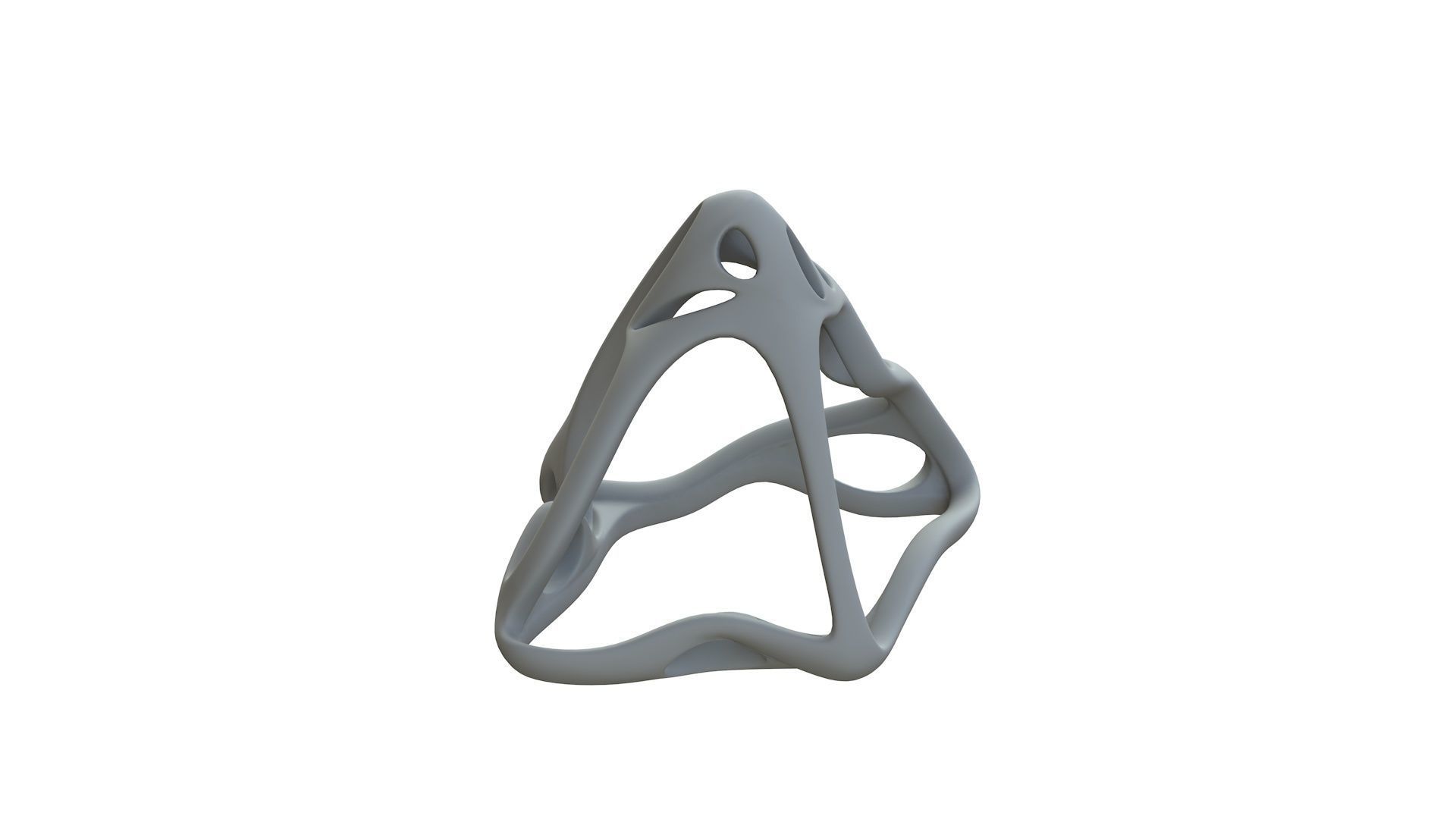 SciFi Cube Object No 61416 Low Poly Shape Low-poly 3D model_11