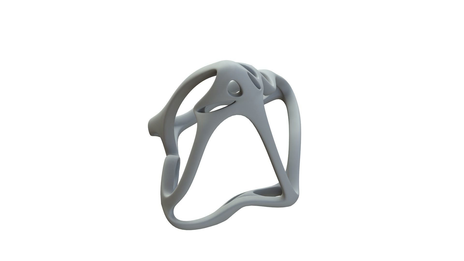 SciFi Cube Object No 61416 Low Poly Shape Low-poly 3D model_15