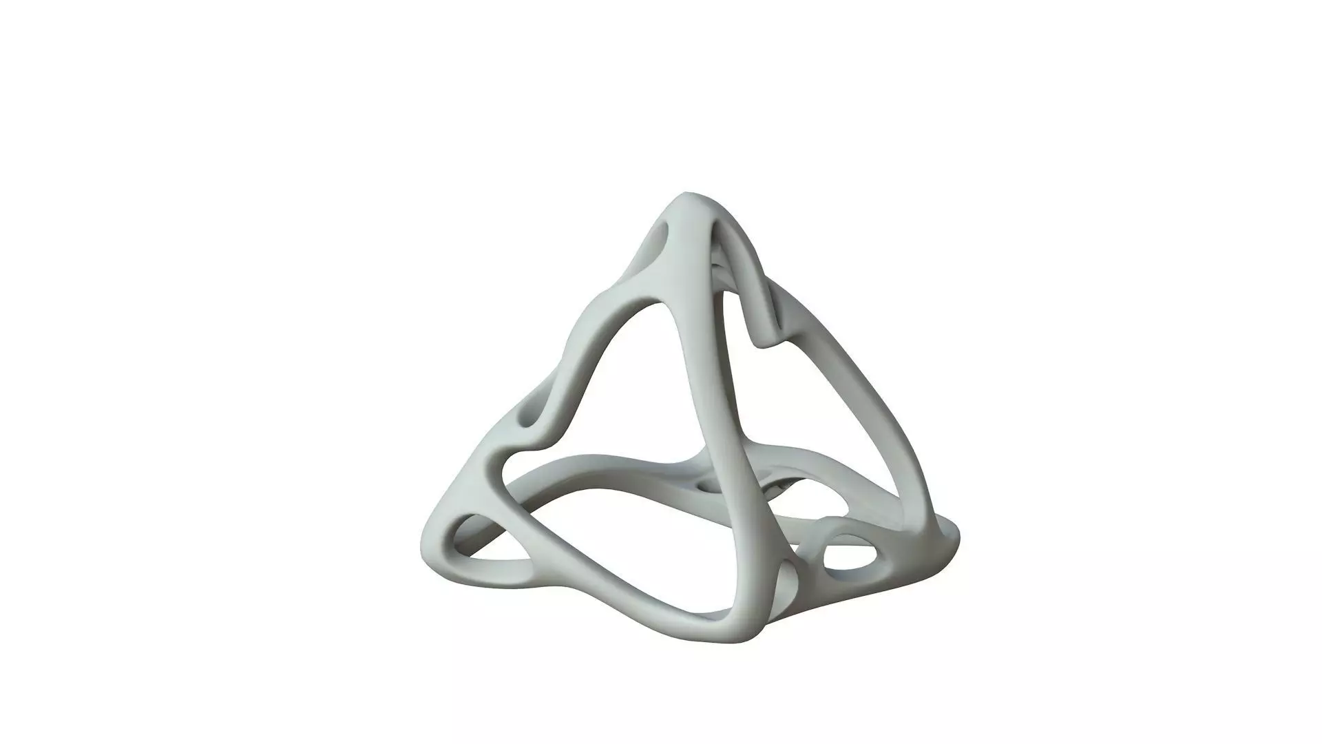 SciFi Cube Object No 61416 Low Poly Shape Low-poly 3D model_0