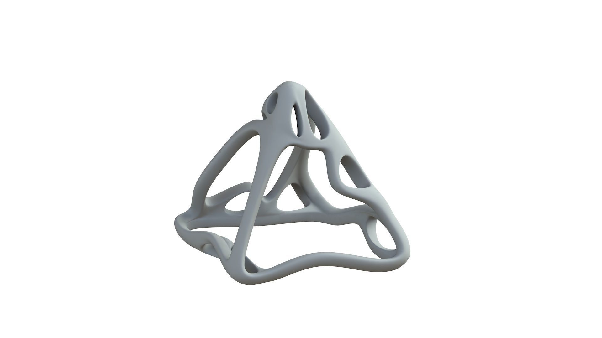 SciFi Cube Object No 61416 Low Poly Shape Low-poly 3D model_7