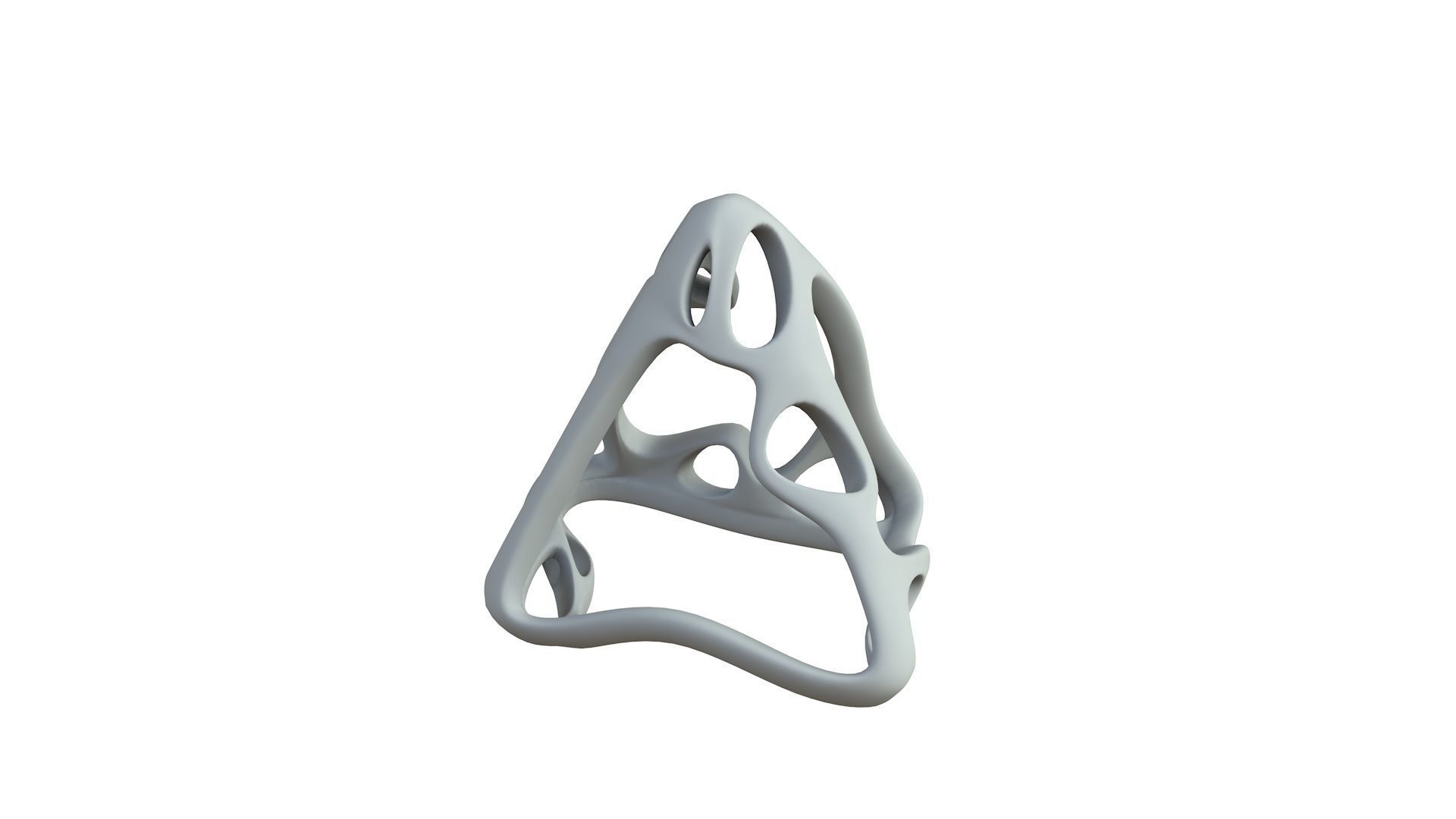 SciFi Cube Object No 61416 Low Poly Shape Low-poly 3D model_5