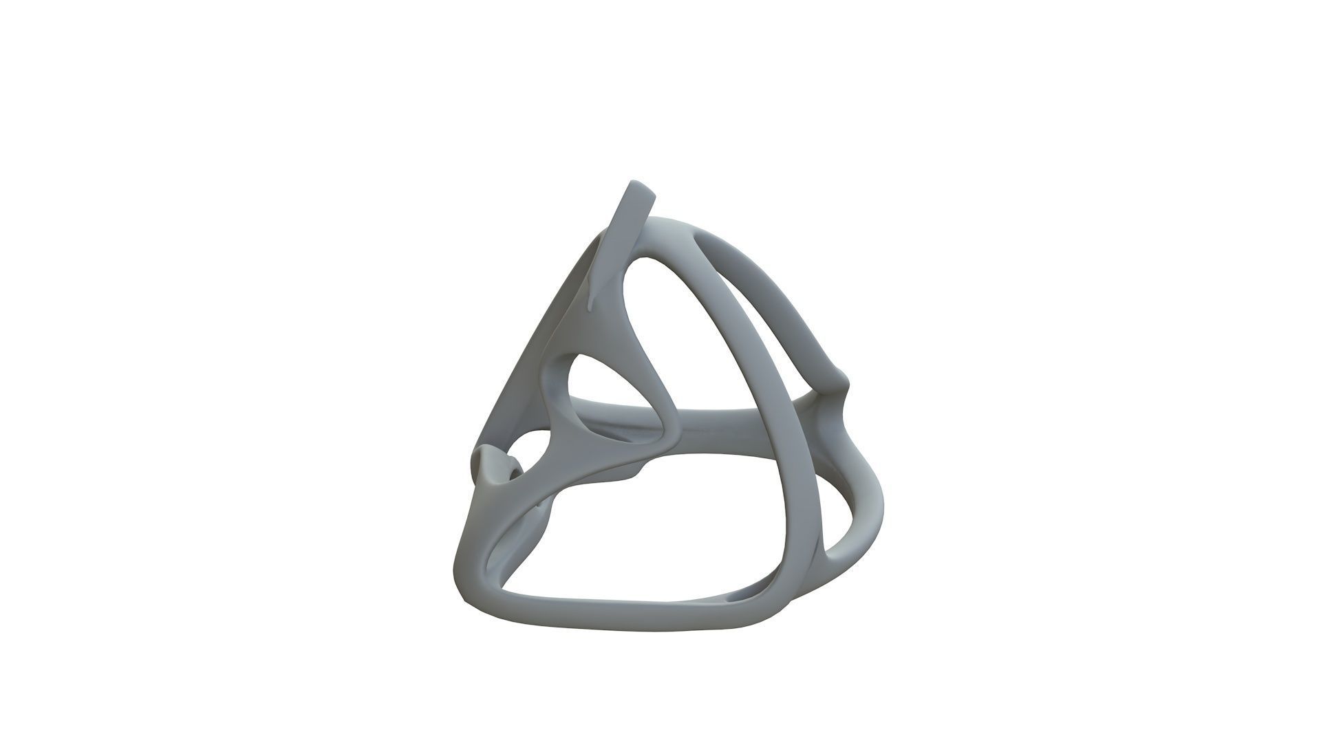 SciFi Cube Object No 59991 Low Poly Shape Low-poly 3D model_11