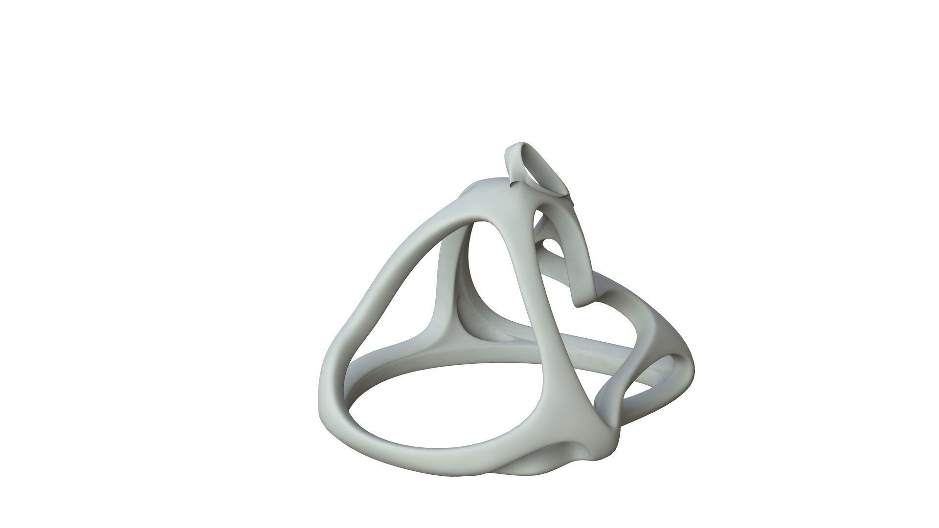 SciFi Cube Object No 59991 Low Poly Shape Low-poly 3D model_1