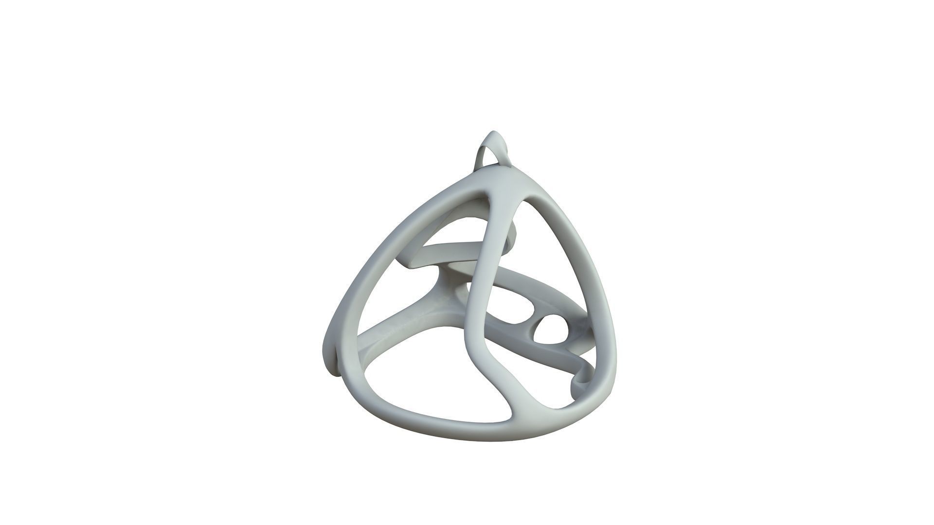 SciFi Cube Object No 59991 Low Poly Shape Low-poly 3D model_4