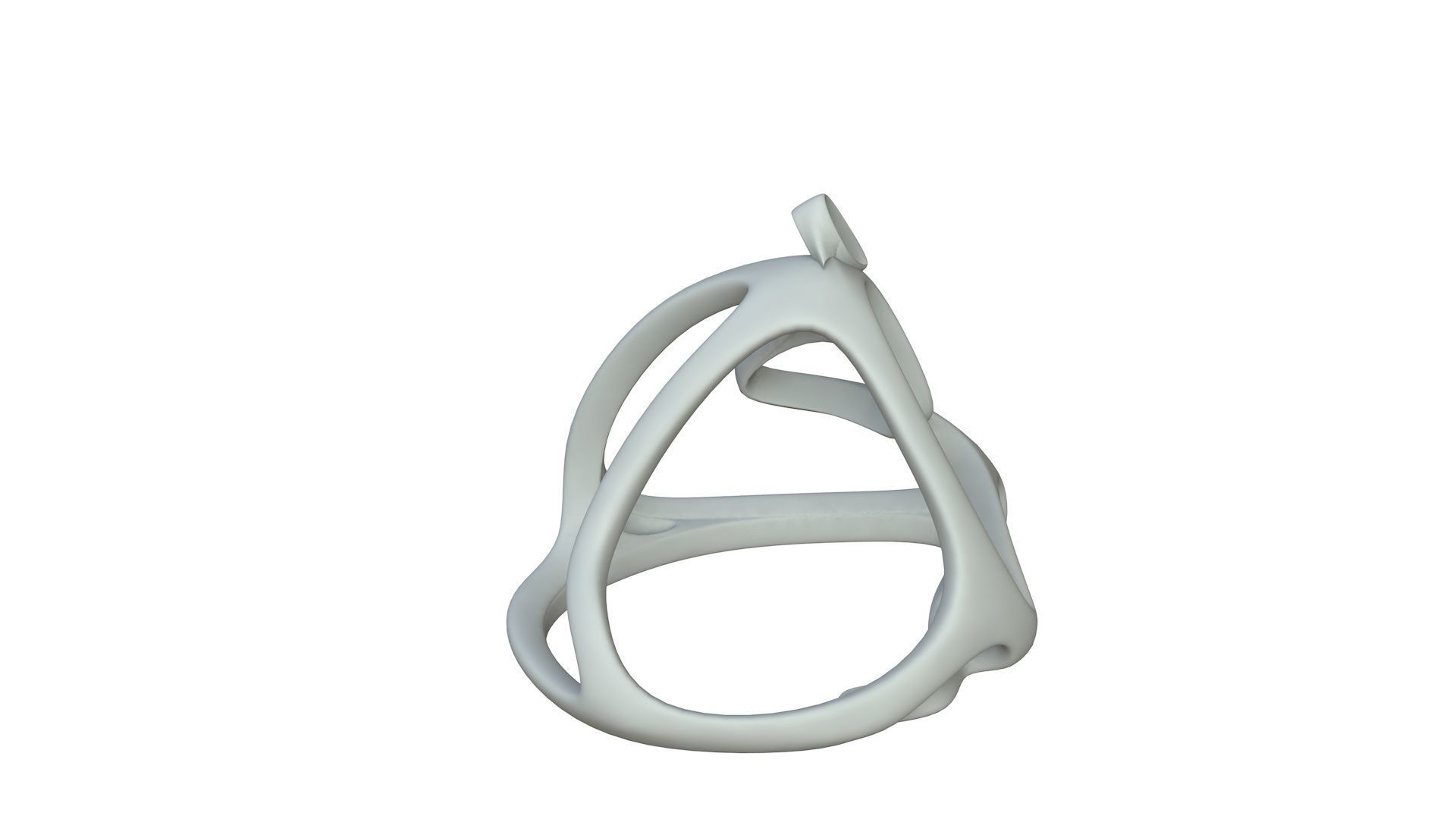 SciFi Cube Object No 59991 Low Poly Shape Low-poly 3D model_2