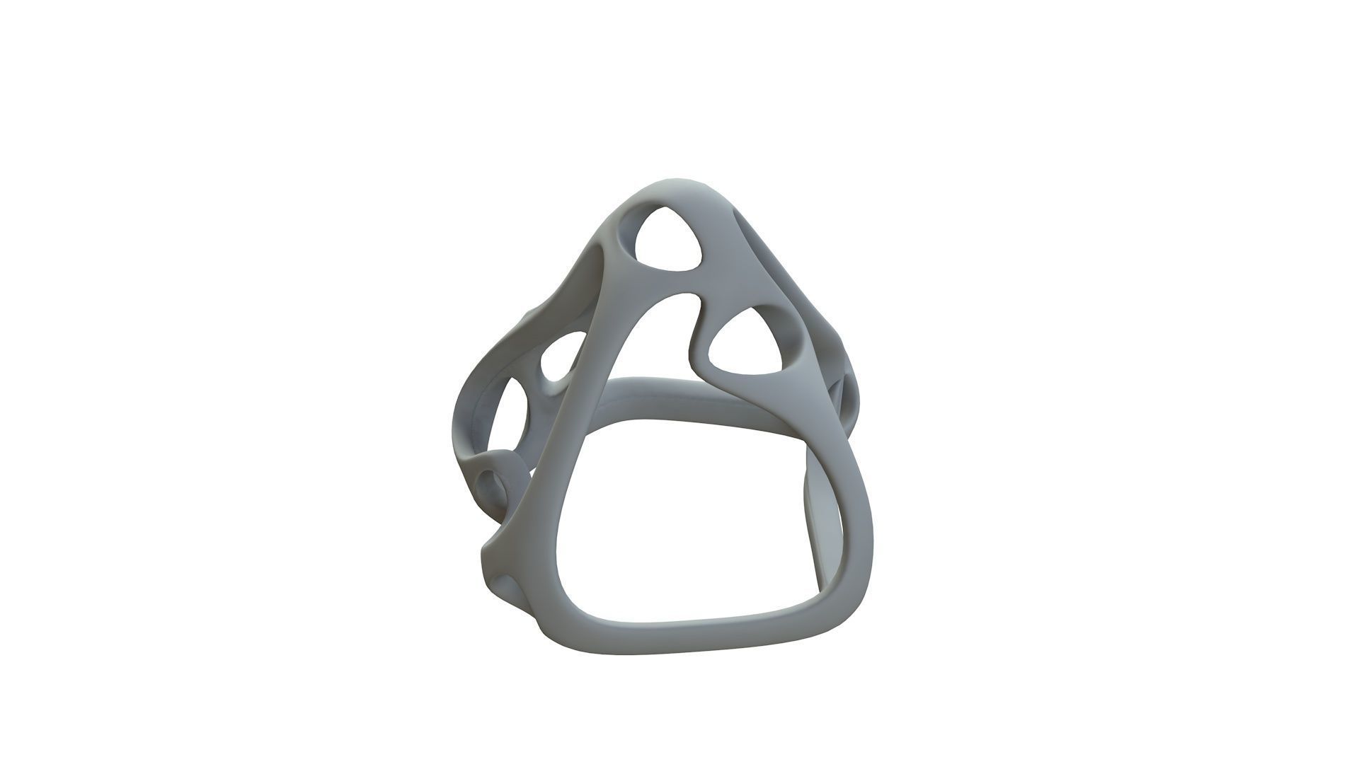 SciFi Cube Object No 59946 Low Poly Shape Low-poly 3D model_13