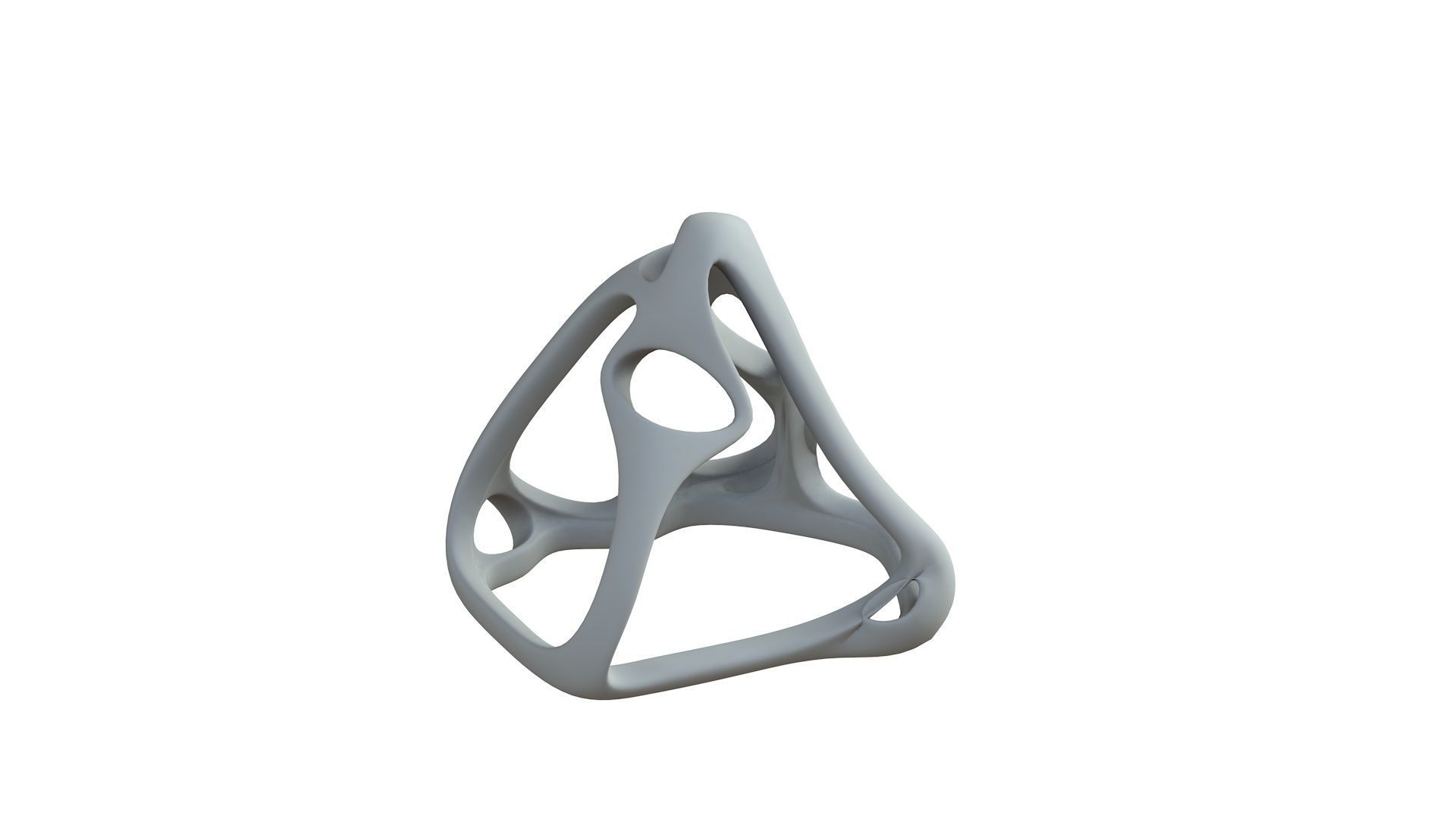 SciFi Cube Object No 59946 Low Poly Shape Low-poly 3D model_7