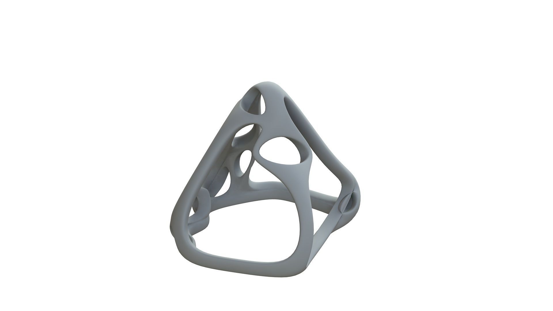 SciFi Cube Object No 59946 Low Poly Shape Low-poly 3D model_10