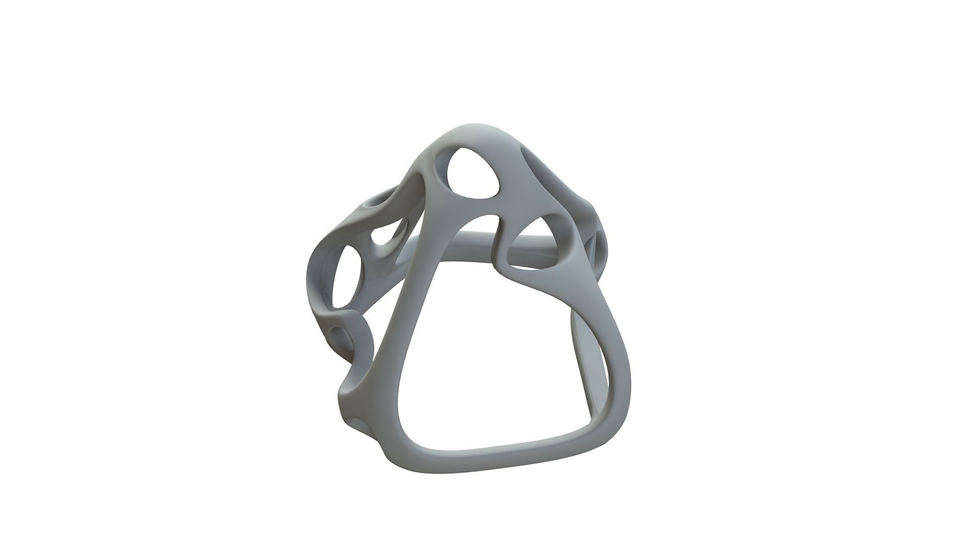 SciFi Cube Object No 59946 Low Poly Shape Low-poly 3D model_14