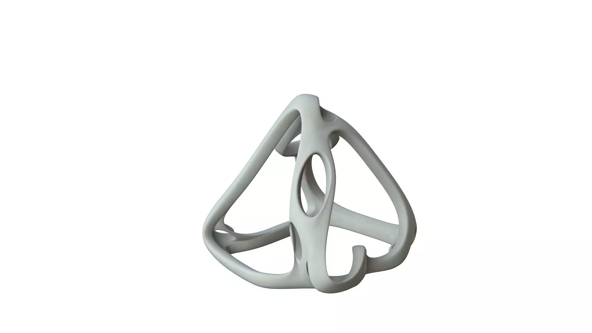 SciFi Cube Object No 59946 Low Poly Shape Low-poly 3D model_0