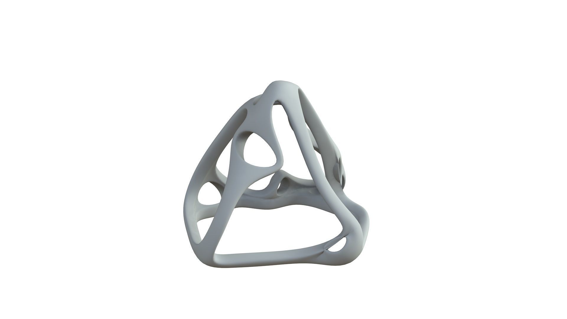 SciFi Cube Object No 59946 Low Poly Shape Low-poly 3D model_6